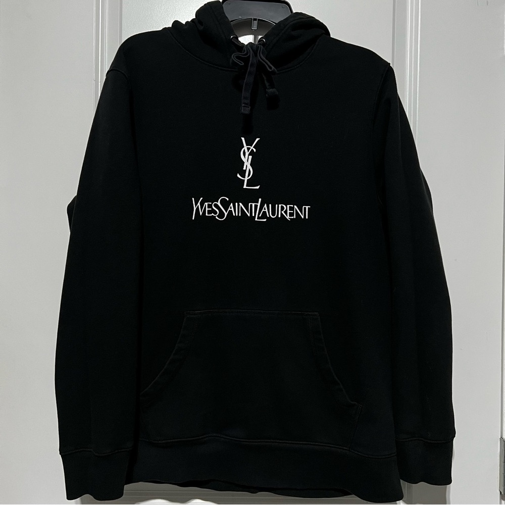 Yves Saint Laurent Black Hoodie for Men